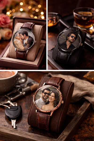 Your Memory, Your Time – Fully Customizable Photo Watch