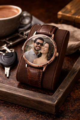 Your Memory, Your Time – Fully Customizable Photo Watch